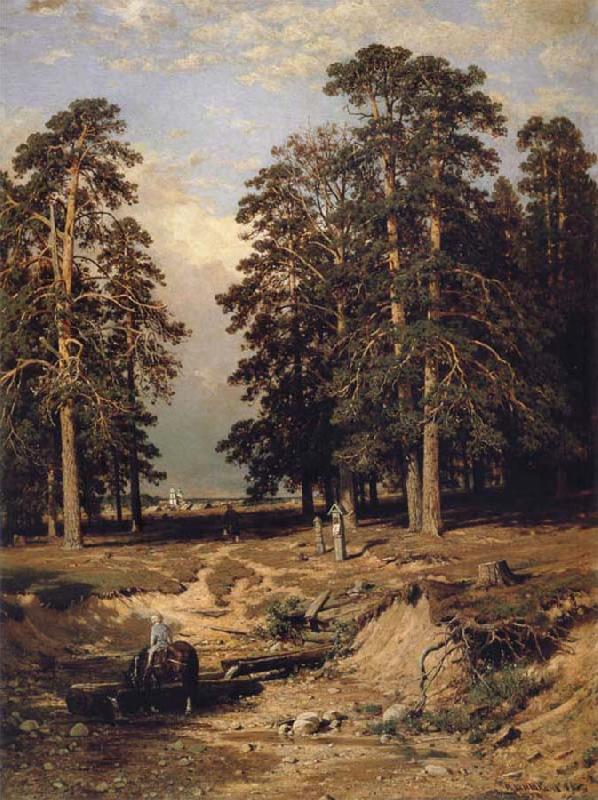 Ivan Shishkin Landscape Germany oil painting art